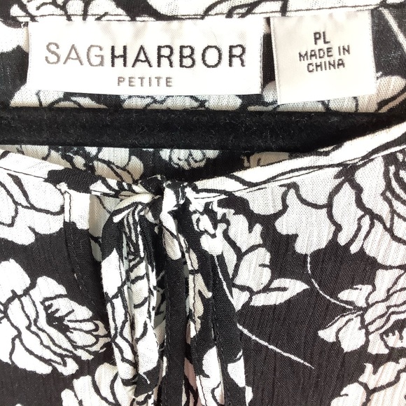 SAGHARBOR  Floral Kimono Top Sz PL - Picture 3 of 8